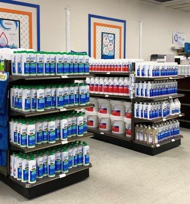 Full line of Water Care Products