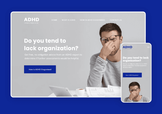 Web Design - ADHD Testing Clinic
 
 https://adhdtestingandconsultation.com