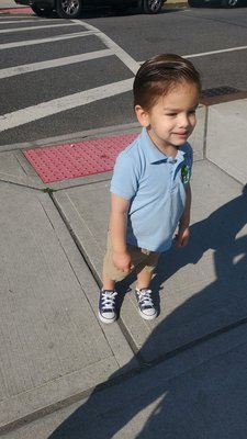 He is happy to get to see his teachers and friends everyday. Growing and Learning Academy is his second home.