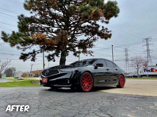 Acura TSX A spec - TEIN Coilovers