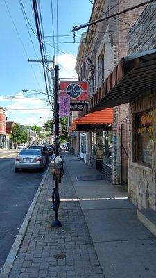 Street entrance & sign @northsidehardware @hamiltonavenue @yelpcincy #saturday #friendlyservice