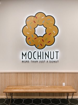 Mochinut New City Logo Wall