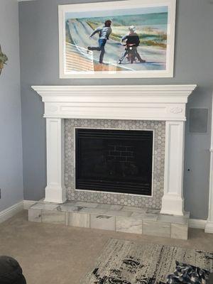 Fireplace remodel