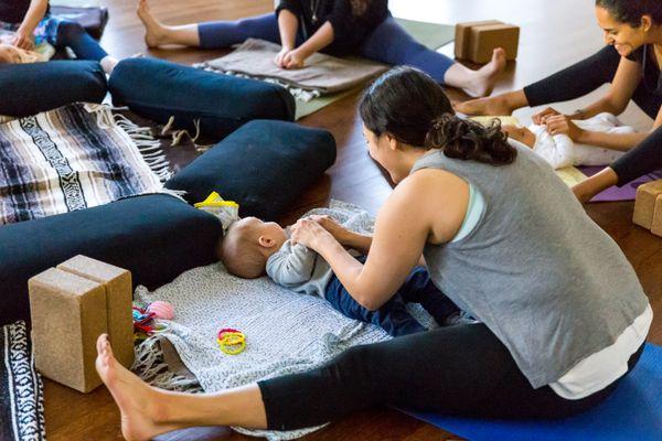 Prenatal & Postnatal Yoga Classes at The Pad Studios every week!