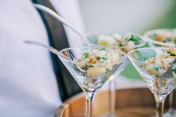 Gnocchi with black truffle oil, need I say more?