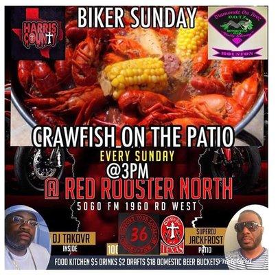 Flyer for Red Rooster North Sunday