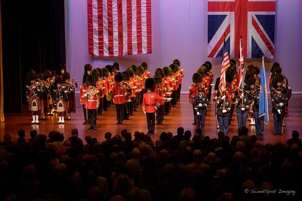 Armstrong Auditorium, Band of Scots Guards, Black Watch