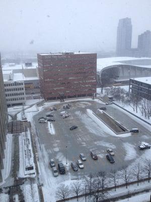 Odd that I can see both of my lawyers offices from up here.