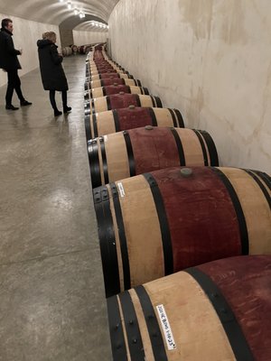 Checkerboard Wine Barrels