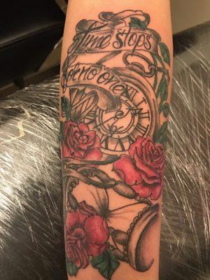 Forearm tattoo