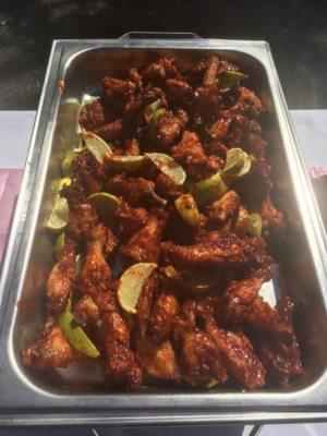 Sweet chili wings