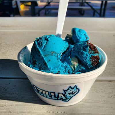 Blue Monster ice cream