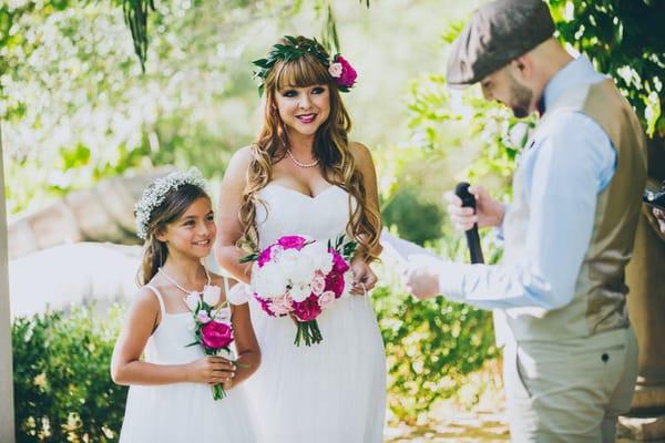 floral crowns and bouquets