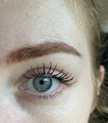 One day after microblading