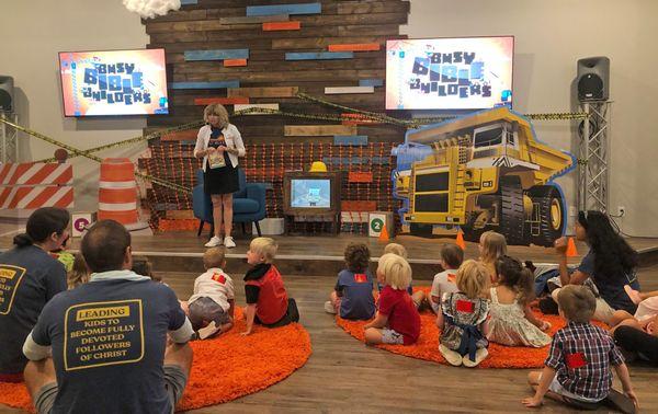 Children learn the Bible, sing, and have fun at Generations Church in Southport, NC.