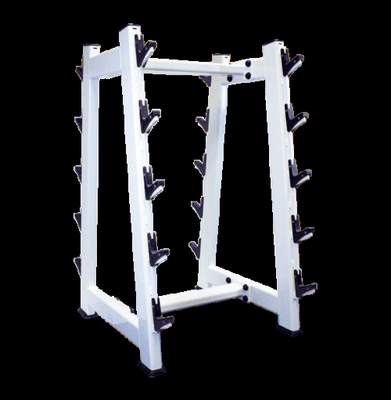 Bar-Bell Rack Available in White or Silver