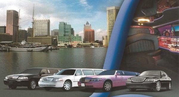 The Limo Lady is located in Baltimore, Maryland.  Our fleet consists of Sedans, SUVs and limousines!  Licensed and insured!