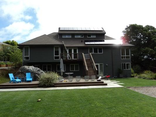 Luminalt solar installation in Tiburon, CA