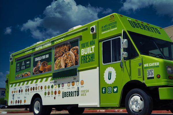 BOOK OUR ÜBERRITO FOOD TRUCK FOR ANY PARTY, OFFICE, OR EVENT   WWW.UBERRITO.COM/FOODTRUCK