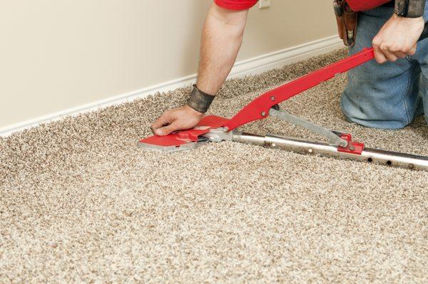 We offer carpet restretching and repairs to repair your damaged areas