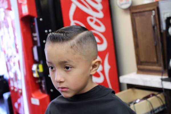 Kids fade done by luis