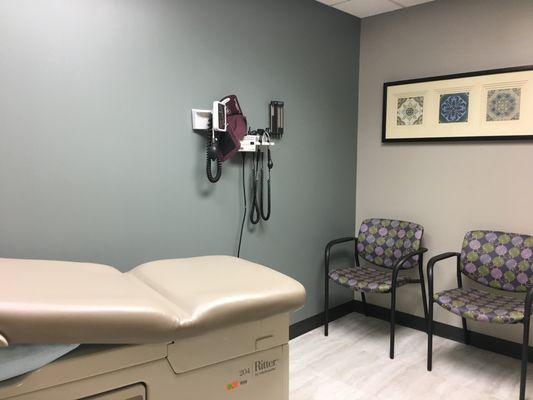 Patient exam room