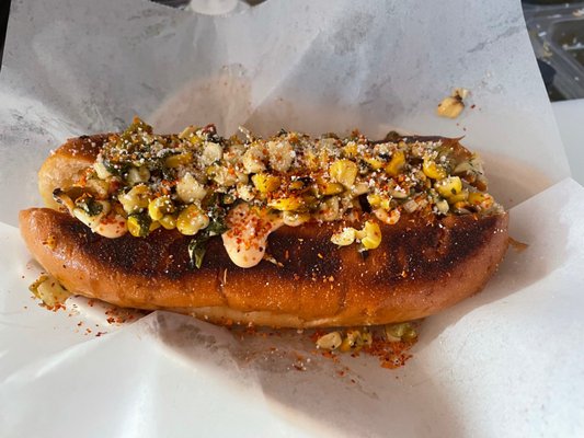 Elote Dog