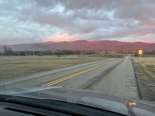 Recent sunset near E. Middlebury. Great place to live.