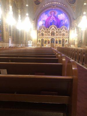 Cathedral cleaned by Crystal Building services!