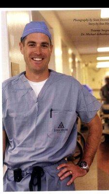 My hero! Dr Michael deBoisblanc