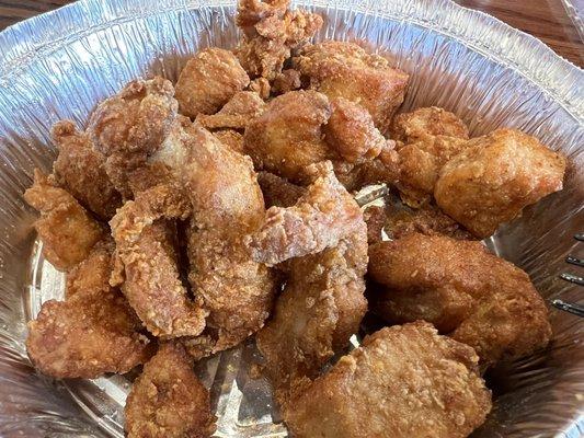 Spicy Popcorn Chicken (was OK, they don't use Chicken Thighs) - August 2022