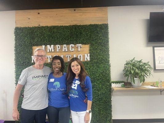 Impact Nutrition Youth Mental Wellness Partners, Chris and Mayumi talk nutrition and your mental health 10/29/2023.