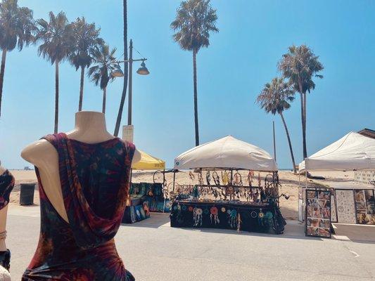 Venice Beach Boardwalk! View from inside of the store!