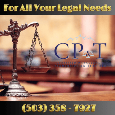 Come to terms on your divorce? Save thousands & hire CPT! Most divorces completed and done in 2 weeks. Hundreds of divorces done and filed!