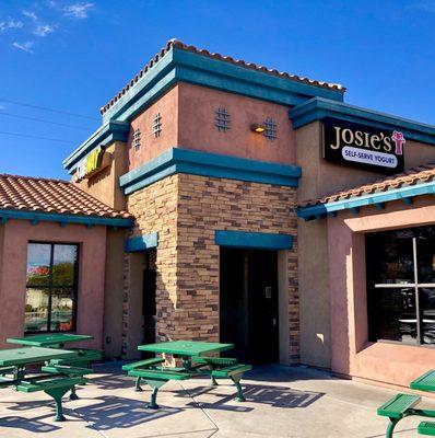 Josie's is connected to Subway, next to Burger King.