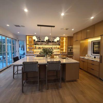 Kitchen remodeling.