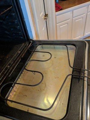 GE double oven repair