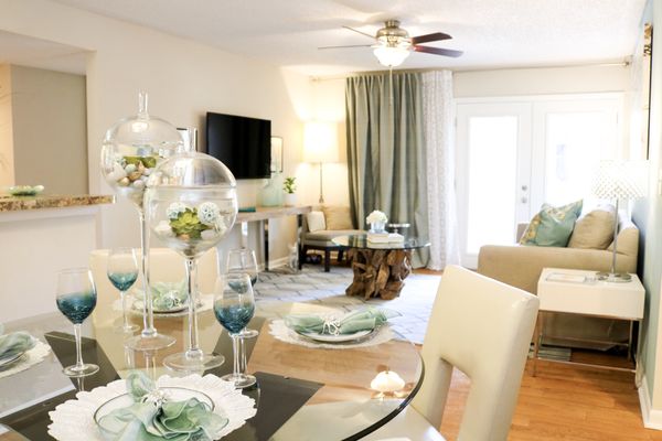 Our spacious, open concept floor plans make entertaining a breeze!