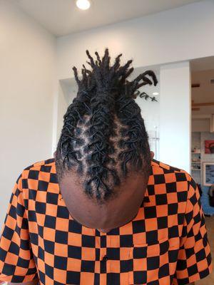 Retwist and style by Pj