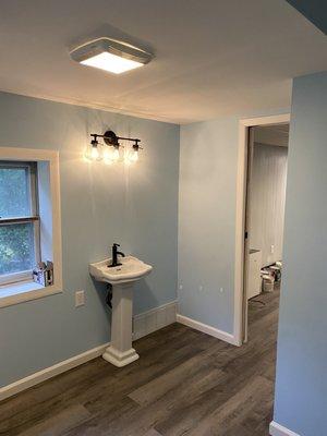 Basement remodel