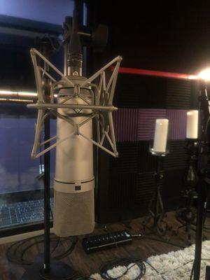 Our UA87 is waiting for your next vocal session. Call us today and book some magic time.