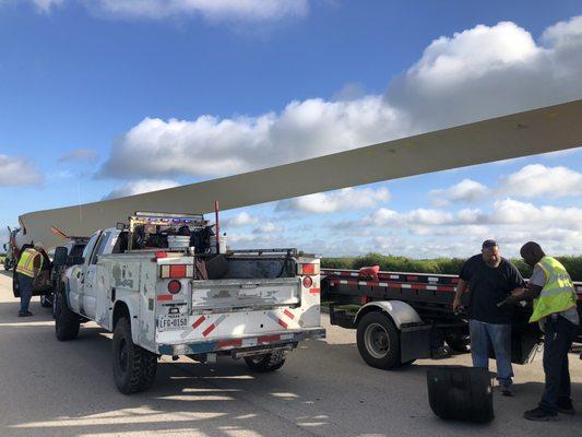 Trailer tire service