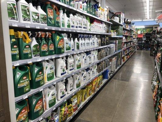 Our selection of lawn care products. Have a question about you lawn care needs?  We're here to help!