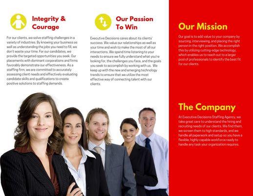 Executive Decisions Staffing Agency