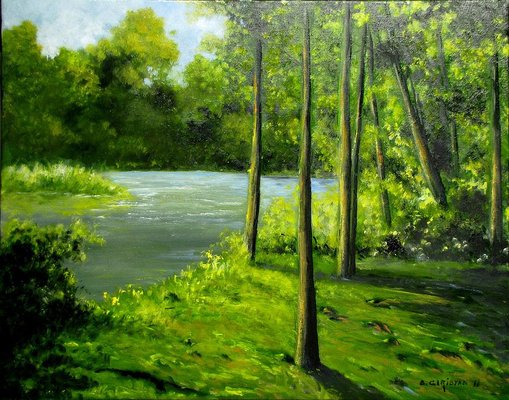 Original Oil Painting By Boris Garibyan