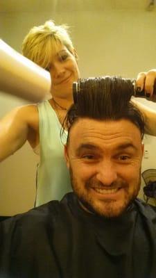 Getting the best Pompadour a MackLemore wannabe could ever ask for!