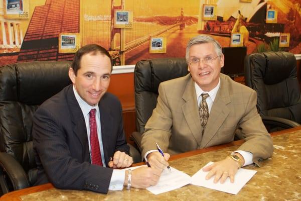 Andrew Cagnetta and Ray Titus of Transworld Business Advisors