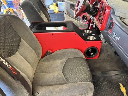 Custom center console