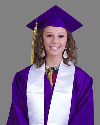 Senior Cap & Gown.