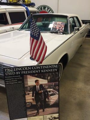 Car JFK rode in